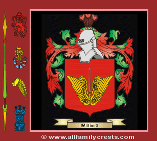 irish family crest outline